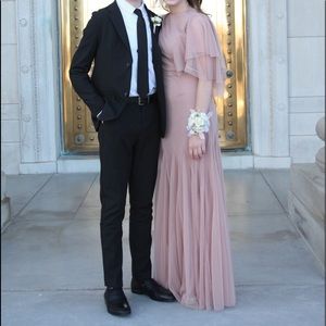 Blush Mermaid Formal Dress